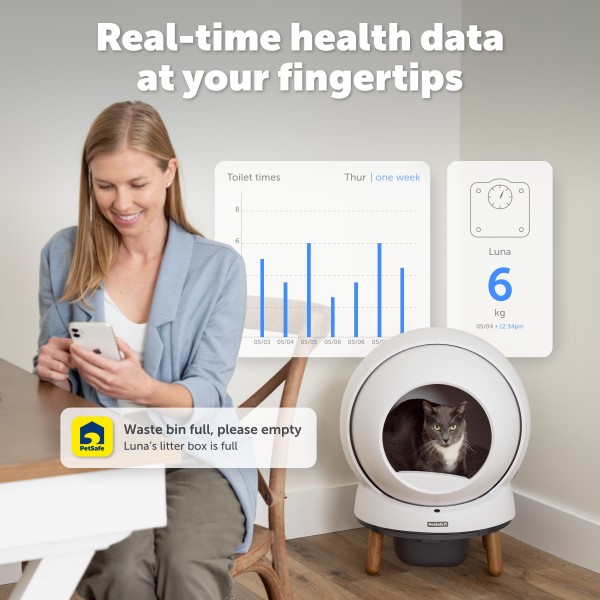 PetSafe ScoopFree SmartSpin Öntisztító Macska WC