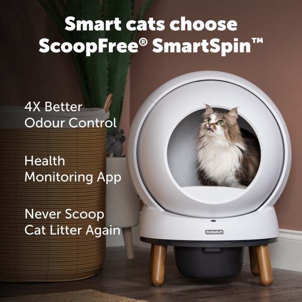 PetSafe ScoopFree SmartSpin Öntisztító Macska WC
